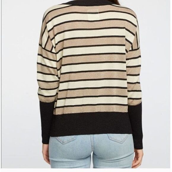 CHASOR Chaser Lurex M Striped Sweater CHA SOR - Picture 3 of 10